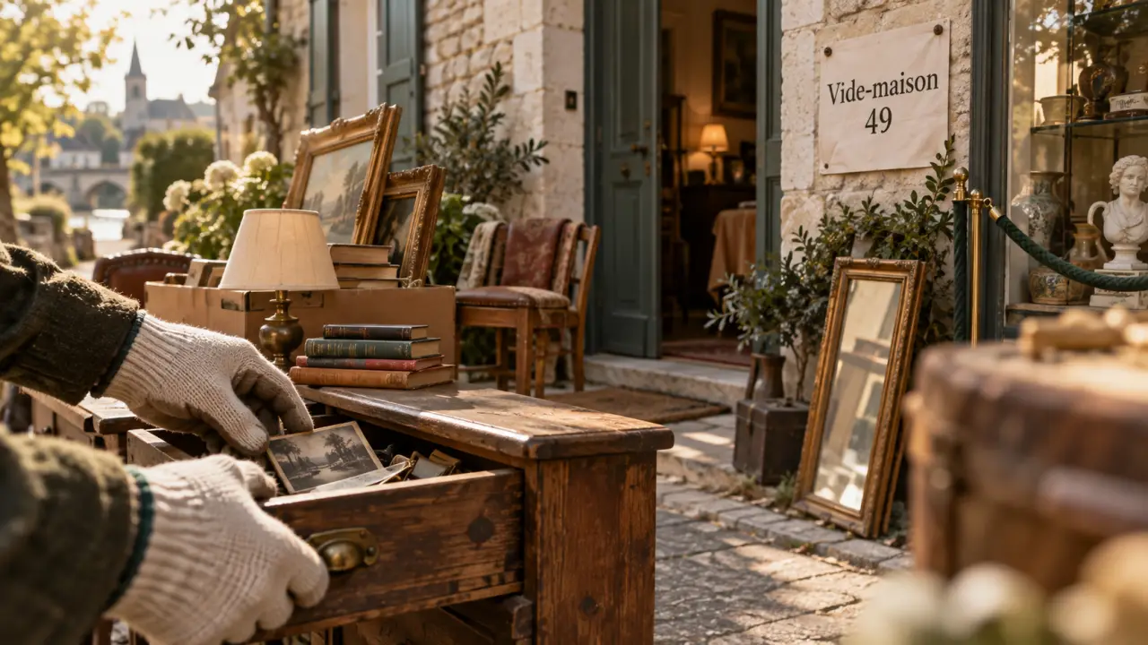 Vide maison 49 aujourd’hui : portes entrouvertes et objets chinés