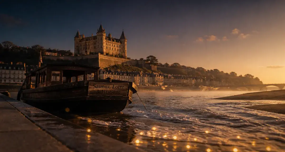 Visite saumur : château de Saumur sur la Loire