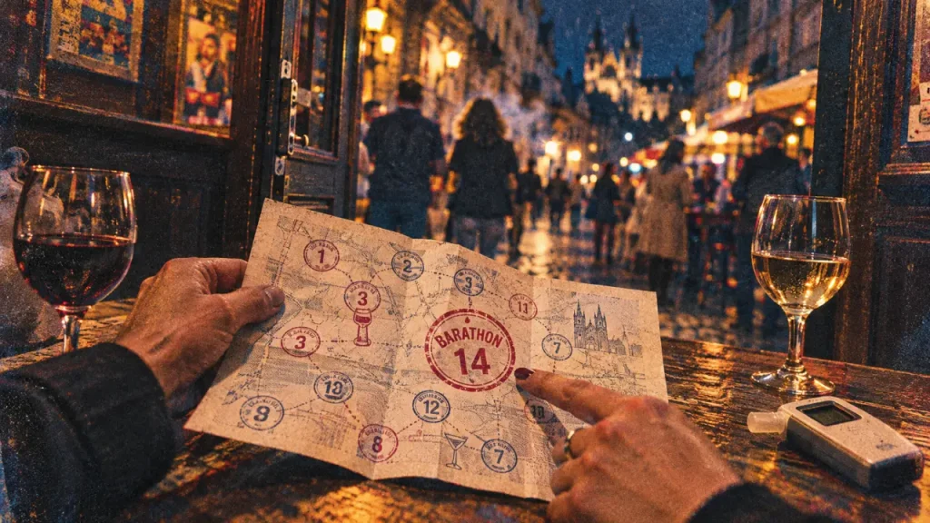 À Angers, le Barathon a proposé un parcours dans 14 bars