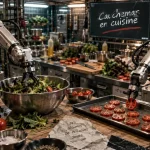 Cauchemar en cuisine : des robots aux fourneaux au Village des sciences
