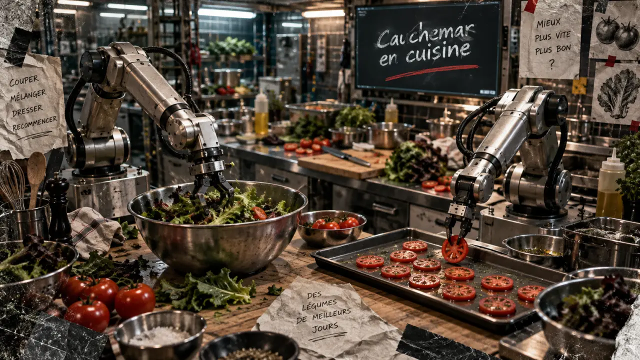 Cauchemar en cuisine : des robots aux fourneaux au Village des sciences