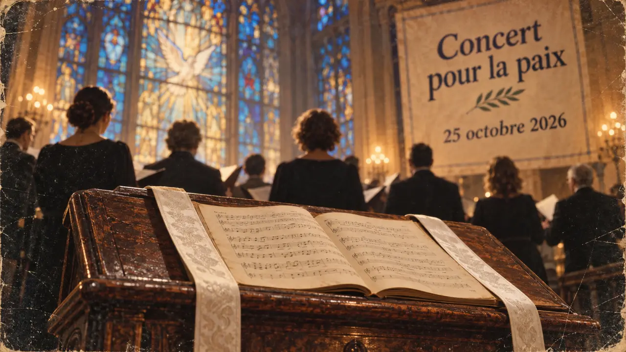 Les Chœurs de Saint-Maur chanteront pour la paix à Angers le 25 octobre