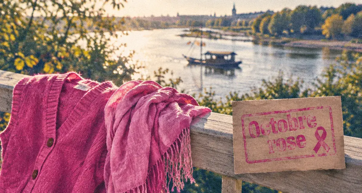 Une croisière solidaire Octobre rose sur la Loire à Mauges-sur-Loire
