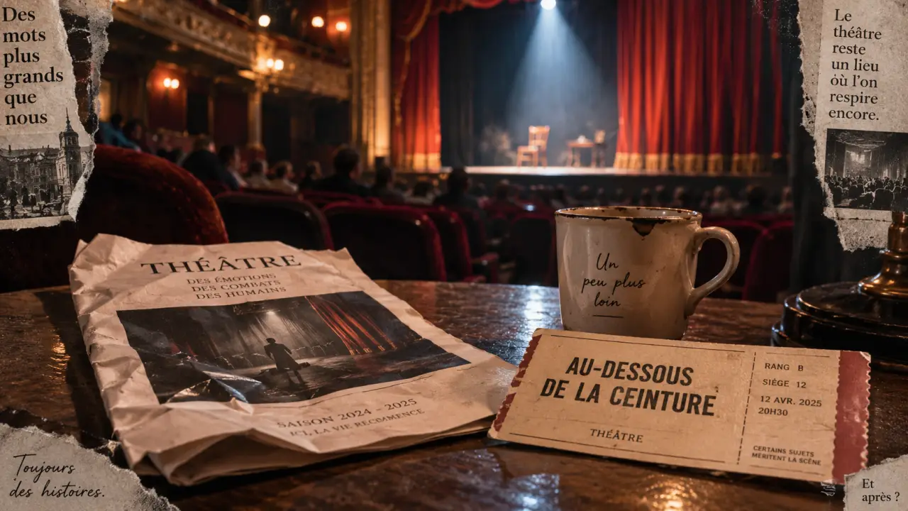 Daniel Rabier a joué Au-dessous de la ceinture aux Folies Angevines