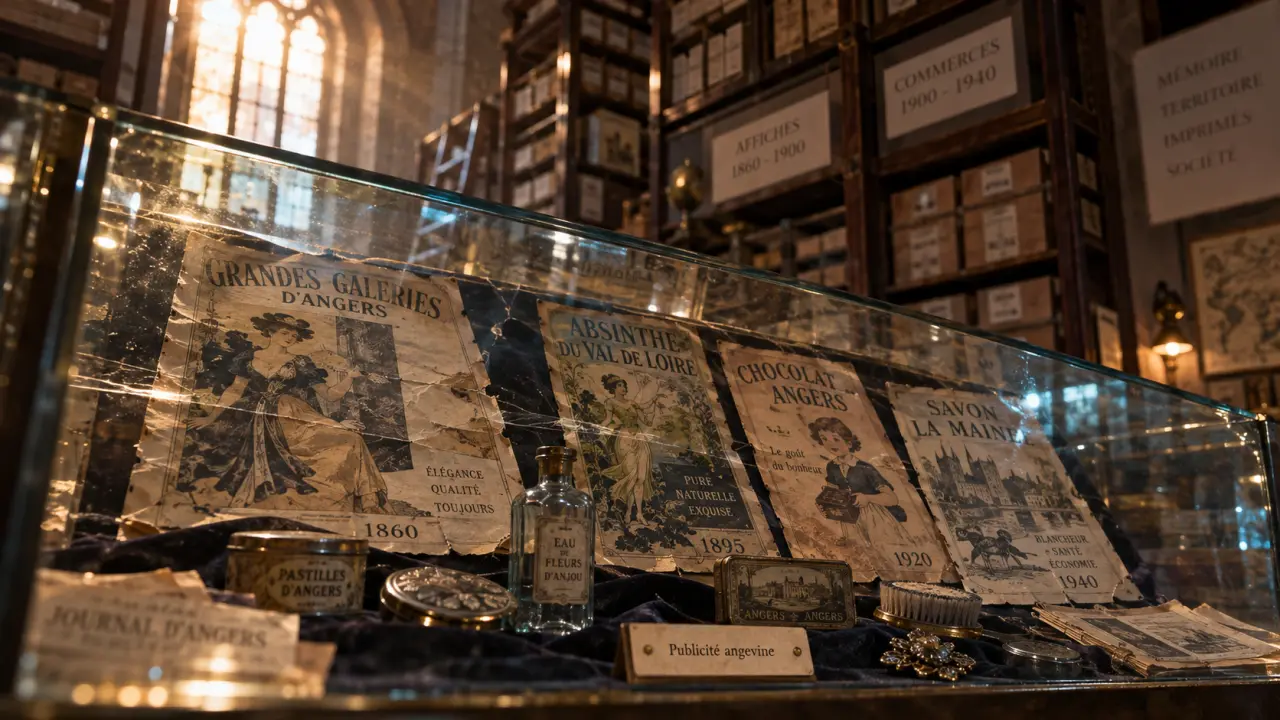 Un siècle de publicité angevine à découvrir aux Archives d’Angers