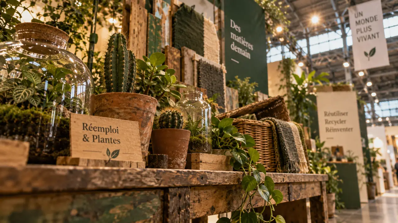 Salon Habitat Angers : idées déco, réemploi et plantes au Parc des Expositions